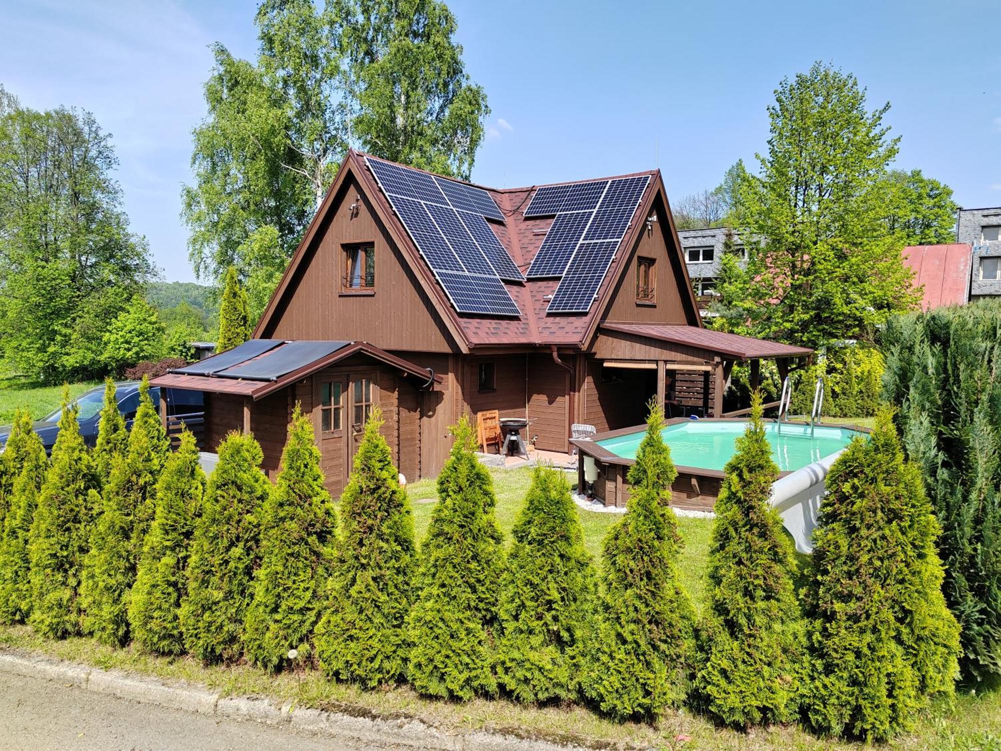 Chata Osmicka Zlaté Hory Exterior foto